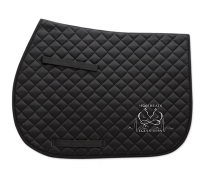 Equestrian Team Apparel custom saddle pad Black HoofBeats Equestrian- AP Saddle Pad equestrian team apparel online tack store mobile tack store custom farm apparel custom show stable clothing equestrian lifestyle horse show clothing riding clothes HoofBeats Equestrian- AP Saddle Pad horses equestrian tack store