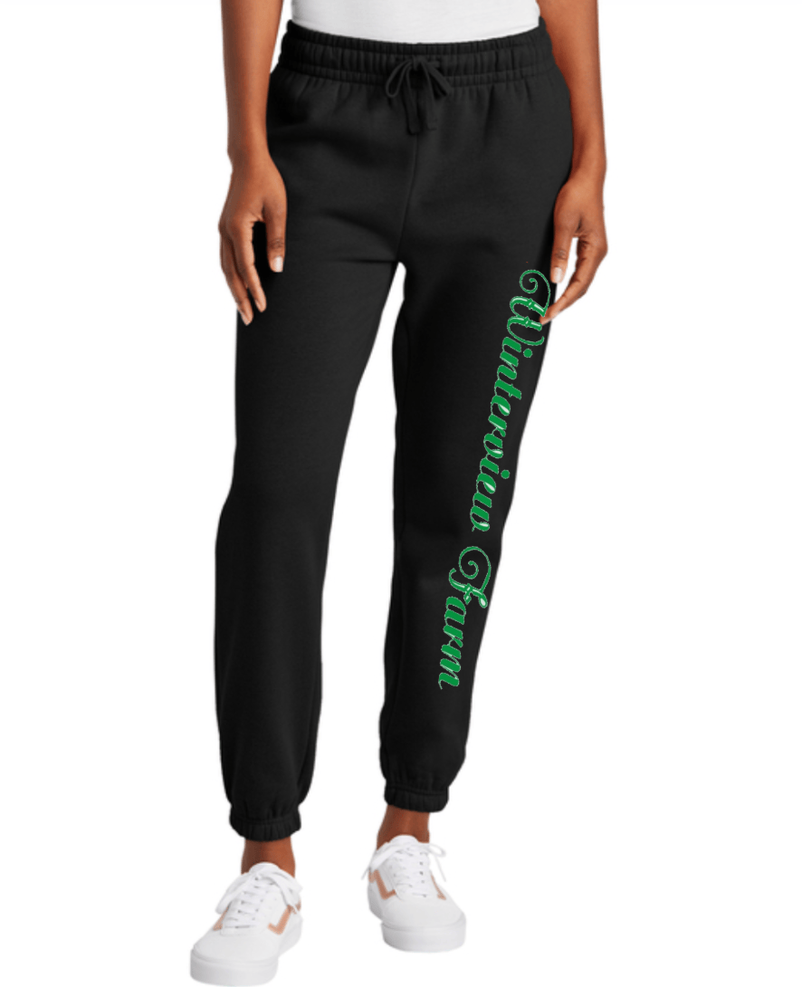 Equestrian Team Apparel custom pants Black / XS Winterview Farm- Sweatpants equestrian team apparel online tack store mobile tack store custom farm apparel custom show stable clothing equestrian lifestyle horse show clothing riding clothes Winterview Farm- Sweatpants horses equestrian tack store