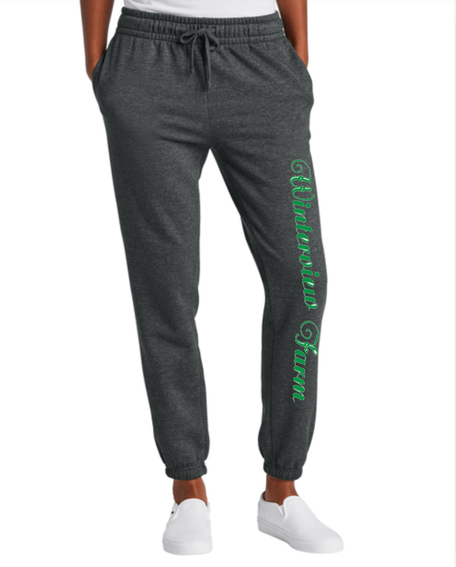 Equestrian Team Apparel custom pants Dark Grey / XS Winterview Farm- Sweatpants equestrian team apparel online tack store mobile tack store custom farm apparel custom show stable clothing equestrian lifestyle horse show clothing riding clothes Winterview Farm- Sweatpants horses equestrian tack store
