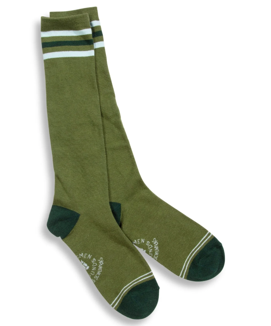 Dreamers & Schemers- Huntsman & Hounds Three Stripes Tall Socks