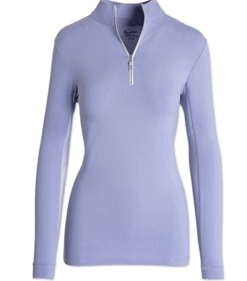 Tailored Sportsman Sun Shirt Deep Lilac/silver Tailored Sportsman- Sun Shirt Long Sleeve Large equestrian team apparel online tack store mobile tack store custom farm apparel custom show stable clothing equestrian lifestyle horse show clothing riding clothes Tailored Sportsman- Sun Shirt Long Sleeve Large horses equestrian tack store