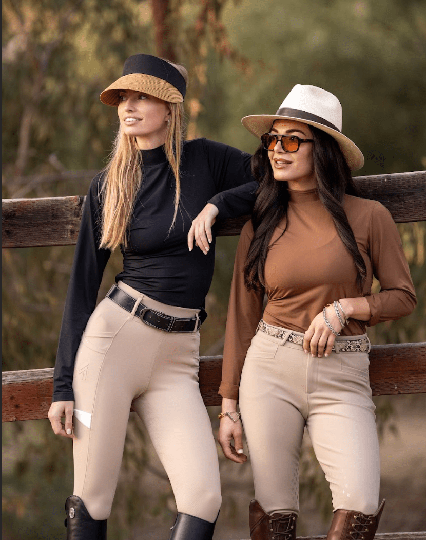 Hannah Childs top Hannah Childs- Farrah Turtleneck Training Top equestrian team apparel online tack store mobile tack store custom farm apparel custom show stable clothing equestrian lifestyle horse show clothing riding clothes Hannah Childs- Farrah Turtleneck Training Top horses equestrian tack store