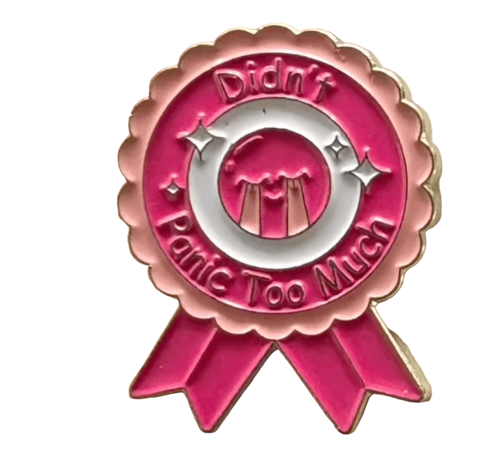 Long Spot Pins Didnt Panic Too Much Long Spot Pins- Number Pins equestrian team apparel online tack store mobile tack store custom farm apparel custom show stable clothing equestrian lifestyle horse show clothing riding clothes Long Spot Pins- Number Pins horses equestrian tack store