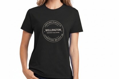 Equestrian Team Apparel Graphic Tees Equestrian Team Apparel- Graphic Tee Unisex (Wellington Latitude/Longitude) equestrian team apparel online tack store mobile tack store custom farm apparel custom show stable clothing equestrian lifestyle horse show clothing riding clothes Equestrian Team Apparel- Graphic Tee Unisex (Wellington Latitude/Longitude) horses equestrian tack store