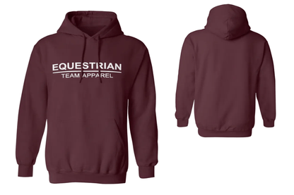 Equestrian Team Apparel Women's Sweat Shirt Maroon / S Equestrian Team Apparel- Hoodie (Unisex) equestrian team apparel online tack store mobile tack store custom farm apparel custom show stable clothing equestrian lifestyle horse show clothing riding clothes Equestrian Team Apparel- Hoodie (Unisex) horses equestrian tack store