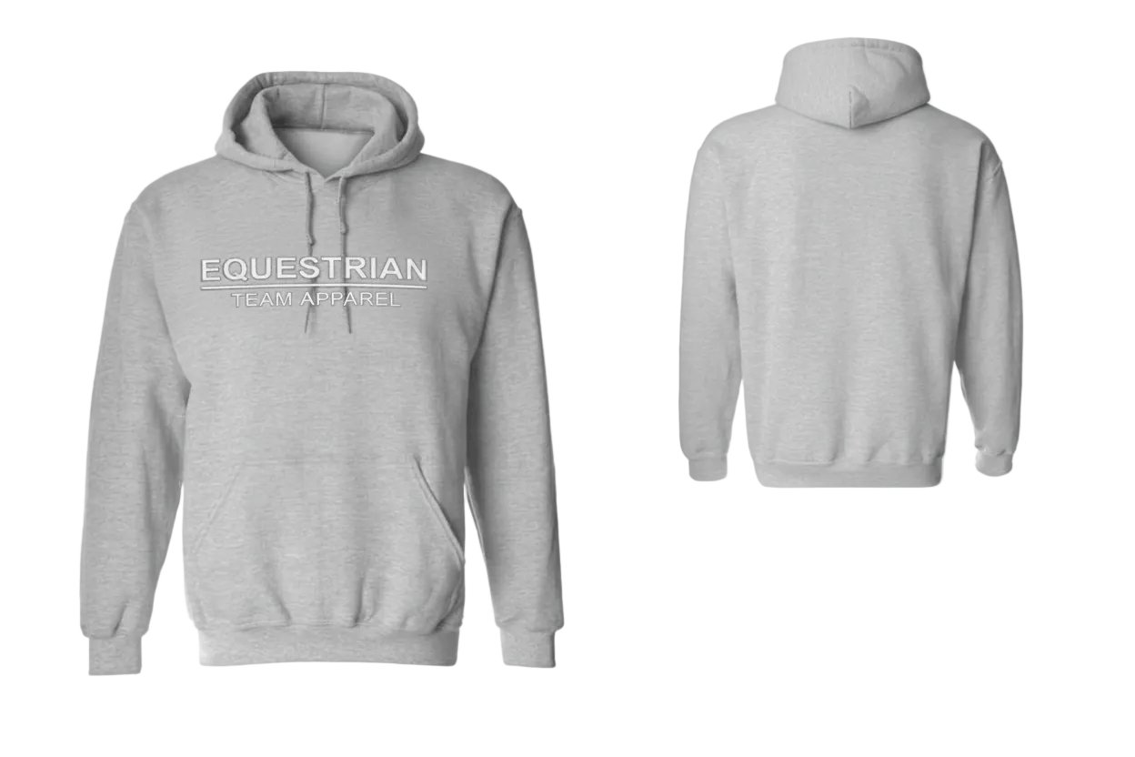 Equestrian Team Apparel Women's Sweat Shirt Grey (Heather) / S Equestrian Team Apparel- Hoodie (Unisex) equestrian team apparel online tack store mobile tack store custom farm apparel custom show stable clothing equestrian lifestyle horse show clothing riding clothes Equestrian Team Apparel- Hoodie (Unisex) horses equestrian tack store