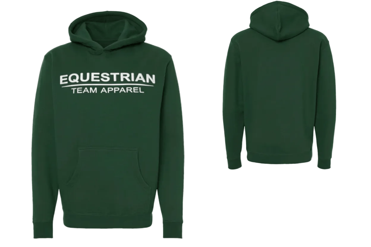 Equestrian Team Apparel Women's Sweat Shirt Hunter Green / S Equestrian Team Apparel- Hoodie (Unisex) equestrian team apparel online tack store mobile tack store custom farm apparel custom show stable clothing equestrian lifestyle horse show clothing riding clothes Equestrian Team Apparel- Hoodie (Unisex) horses equestrian tack store
