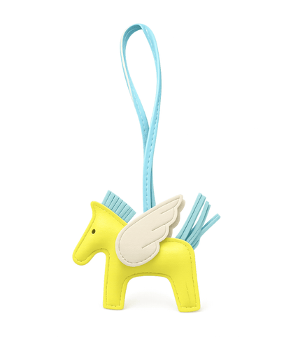 Barn Babe Equestrian charm Yellow/Cream Pegasus Bag Charm equestrian team apparel online tack store mobile tack store custom farm apparel custom show stable clothing equestrian lifestyle horse show clothing riding clothes Pegasus Bag Charm horses equestrian tack store