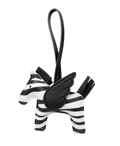 Barn Babe Equestrian charm Zebra/Black Pegasus Bag Charm equestrian team apparel online tack store mobile tack store custom farm apparel custom show stable clothing equestrian lifestyle horse show clothing riding clothes Pegasus Bag Charm horses equestrian tack store