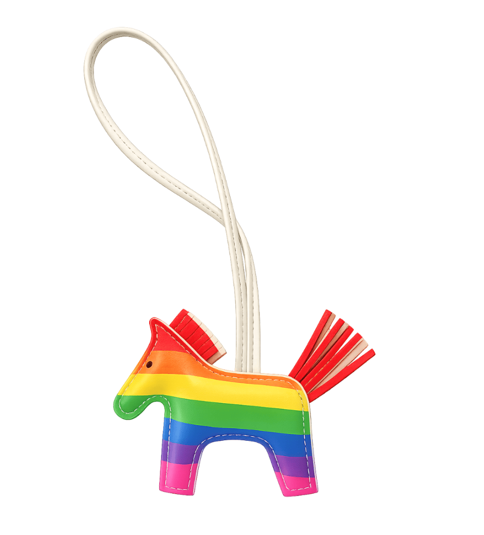 Barn Babe Equestrian charm Rainbow Pegasus Bag Charm equestrian team apparel online tack store mobile tack store custom farm apparel custom show stable clothing equestrian lifestyle horse show clothing riding clothes Pegasus Bag Charm horses equestrian tack store