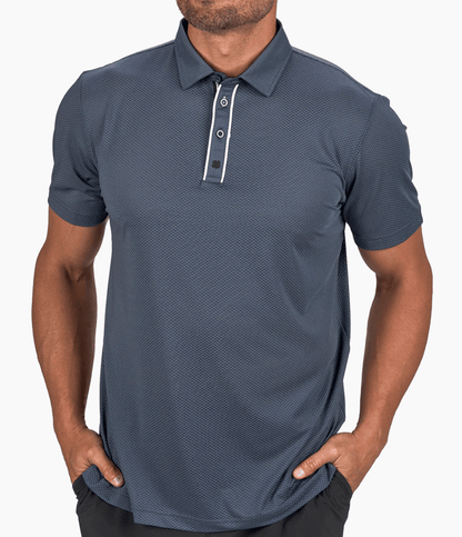 Black Clover Polo Shirt Black Sand / S Black Clover- Ollie Polo equestrian team apparel online tack store mobile tack store custom farm apparel custom show stable clothing equestrian lifestyle horse show clothing riding clothes Black Clover- Ollie Polo horses equestrian tack store