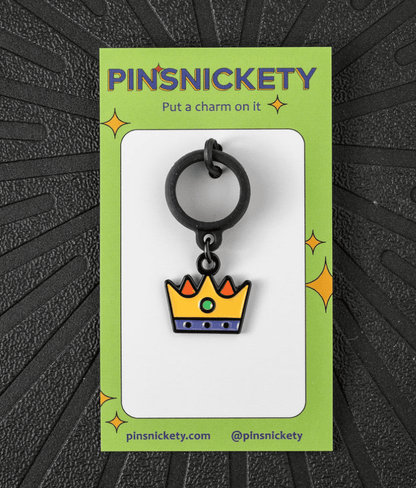 Pinsnickety crop charm Pinsnickety- Crown Crop Charm equestrian team apparel online tack store mobile tack store custom farm apparel custom show stable clothing equestrian lifestyle horse show clothing riding clothes Pinsnickety- Crown Crop Charm horses equestrian tack store