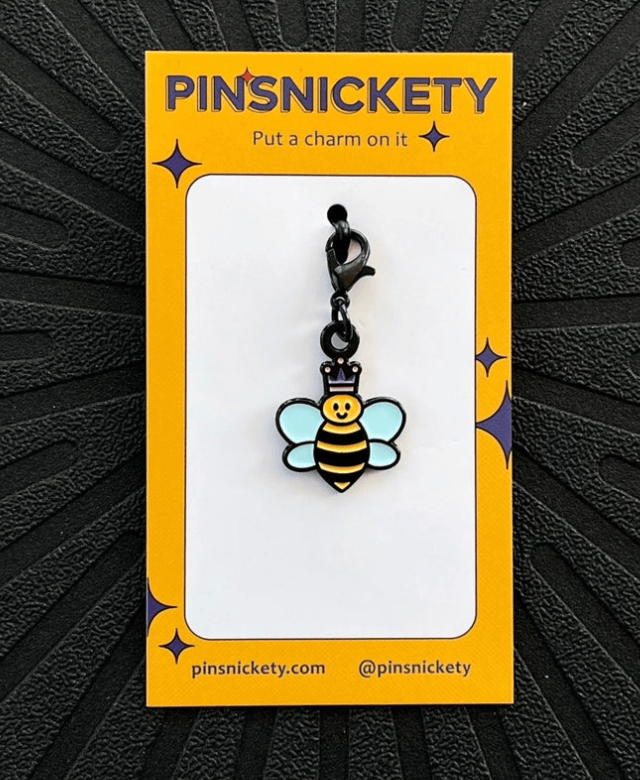Pinsnickety number pins Queen Bee Pinsnickety- Bridle Charms equestrian team apparel online tack store mobile tack store custom farm apparel custom show stable clothing equestrian lifestyle horse show clothing riding clothes Pinsnickety- Bridle Charms horses equestrian tack store