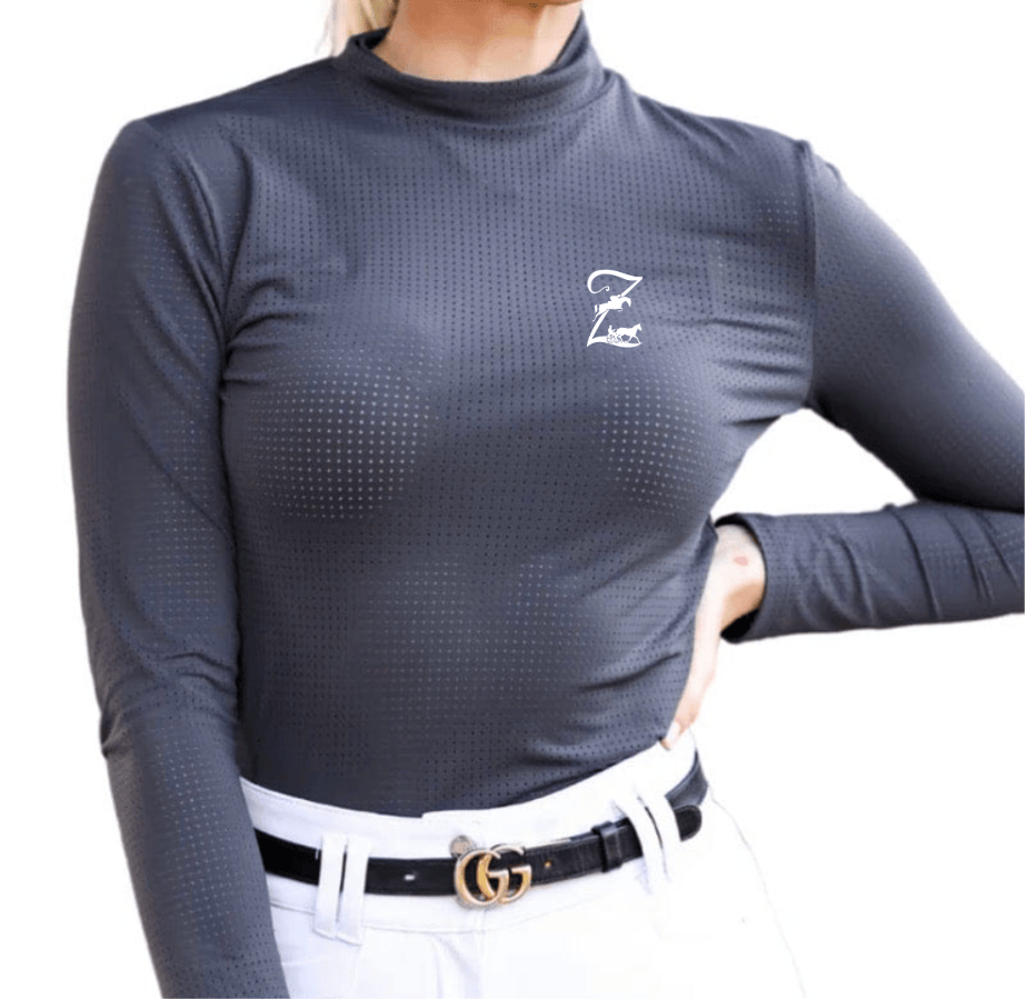 Zintillating Farms- Perforated Alesia Schooling Top