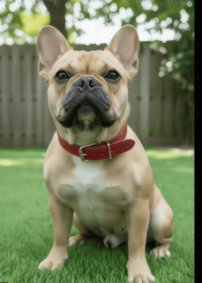 Chuck P dog collar Red / 14 Chuck P- Dog Collars equestrian team apparel online tack store mobile tack store custom farm apparel custom show stable clothing equestrian lifestyle horse show clothing riding clothes Chuck P- Dog Collars horses equestrian tack store