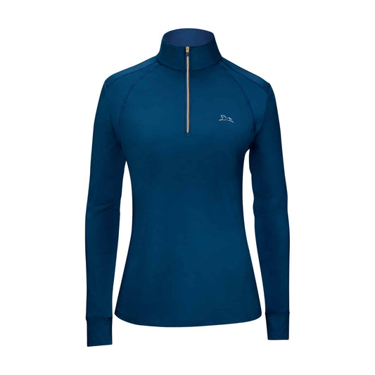 RJ Classics Schooling Shirt Navy/Gold RJ Classics- Sienna Shirt (XXS) equestrian team apparel online tack store mobile tack store custom farm apparel custom show stable clothing equestrian lifestyle horse show clothing riding clothes RJ Classics- Sienna Shirt (XXS) horses equestrian tack store