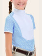RJ Classics Show Shirt XS / Delicate Flower RJ Classics- Tessa Jr Show Shirt equestrian team apparel online tack store mobile tack store custom farm apparel custom show stable clothing equestrian lifestyle horse show clothing riding clothes RJ Classics- Tessa Jr Show Shirt horses equestrian tack store