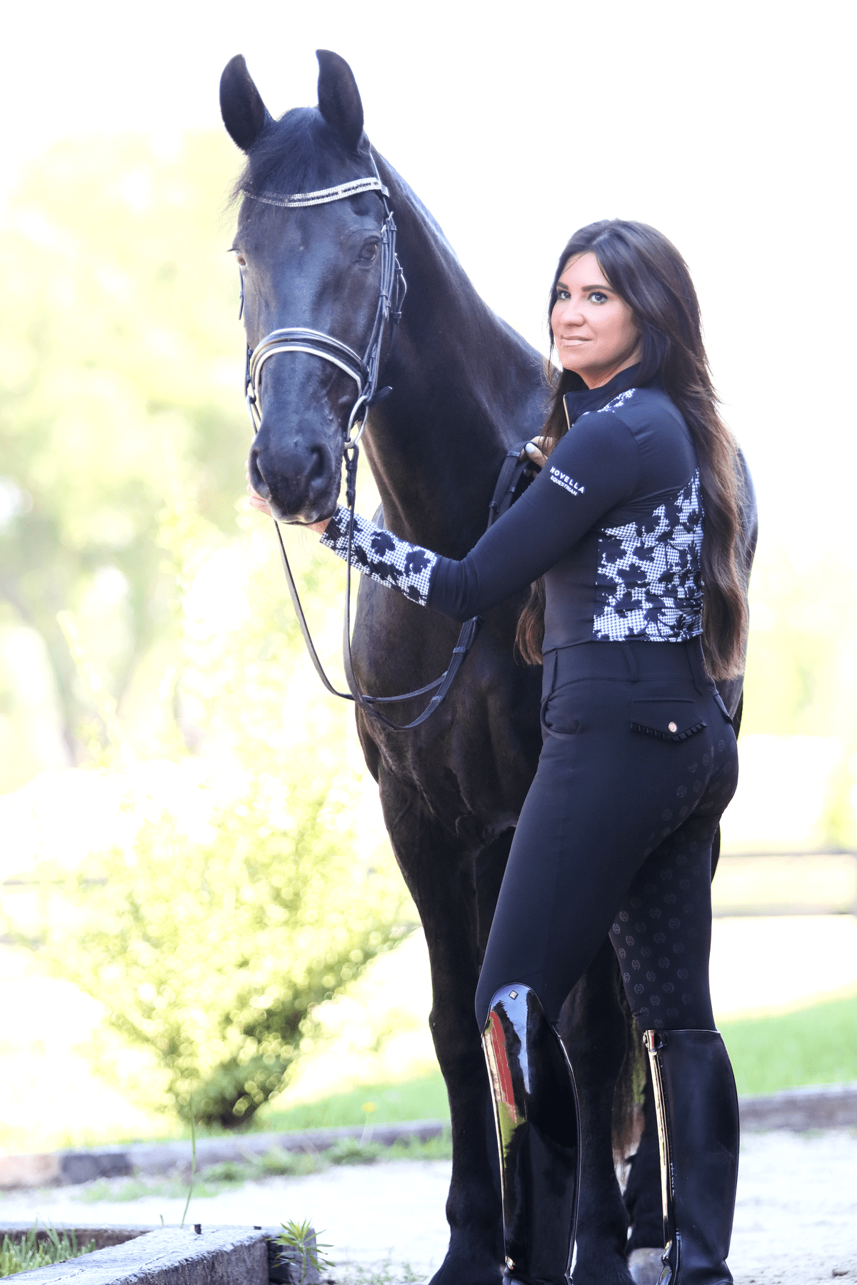 Novella Equestrian Apparel & Accessories Novella Equestrian- The Valentina equestrian team apparel online tack store mobile tack store custom farm apparel custom show stable clothing equestrian lifestyle horse show clothing riding clothes horses equestrian tack store