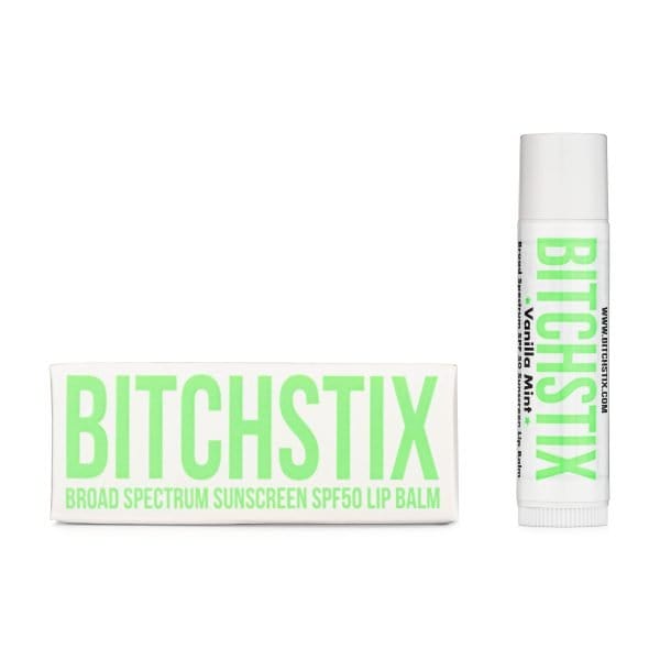 BitchStix Personal Care Vanilla Mint Bitchstix- Lip Balm SPF 50 equestrian team apparel online tack store mobile tack store custom farm apparel custom show stable clothing equestrian lifestyle horse show clothing riding clothes Bitchstix Lip Balm at Equestrian Team Apparel horses equestrian tack store