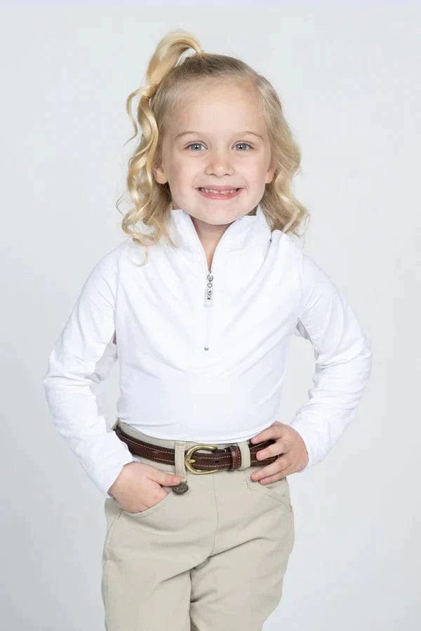 EIS Youth Shirt L / White EIS 2.0-Youth Sunshirts Large equestrian team apparel online tack store mobile tack store custom farm apparel custom show stable clothing equestrian lifestyle horse show clothing riding clothes ETA Kids Equestrian Fashion | EIS Sun Shirts horses equestrian tack store