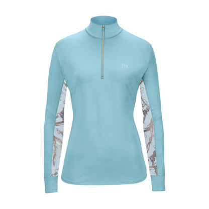 RJ Classics Schooling Shirt Aqua Haze RJ Classics- Ella Shirt (XXS) equestrian team apparel online tack store mobile tack store custom farm apparel custom show stable clothing equestrian lifestyle horse show clothing riding clothes RJ Classics- Ella Shirt (XXS) horses equestrian tack store