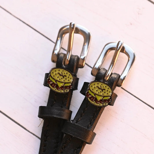 ManeJane Spur Straps Spur Straps- Bagel Sandwich equestrian team apparel online tack store mobile tack store custom farm apparel custom show stable clothing equestrian lifestyle horse show clothing riding clothes ManeJane Frogger Spur Straps horses equestrian tack store