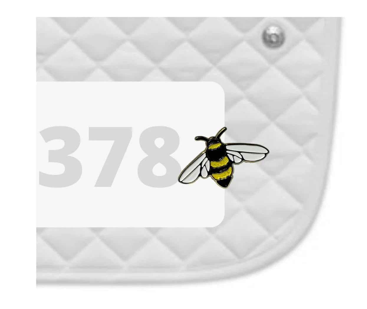 DBC Bumble Bee DBC- Number Pin Charms equestrian team apparel online tack store mobile tack store custom farm apparel custom show stable clothing equestrian lifestyle horse show clothing riding clothes DBC- Number Pin Charms horses equestrian tack store