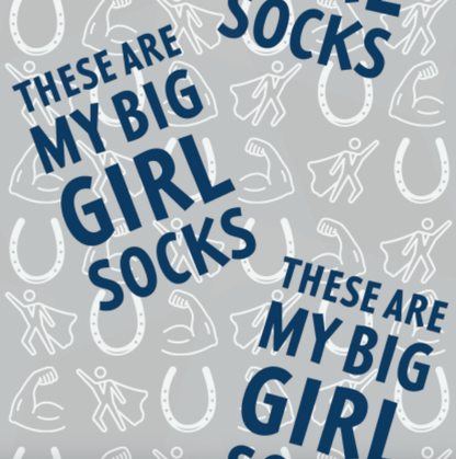 dreamers & schemers Boot Sock Dreamers & Schemers- Big Girl Socks equestrian team apparel online tack store mobile tack store custom farm apparel custom show stable clothing equestrian lifestyle horse show clothing riding clothes Unicorns & Fluffy Clouds Horse Riding  Boot Socks horses equestrian tack store