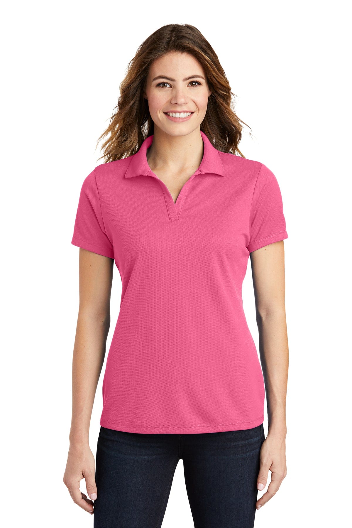 Equestrian Team Apparel Bright Pink (ladies only) / XS Maplewood Warmbloods- Men's Polos equestrian team apparel online tack store mobile tack store custom farm apparel custom show stable clothing equestrian lifestyle horse show clothing riding clothes horses equestrian tack store