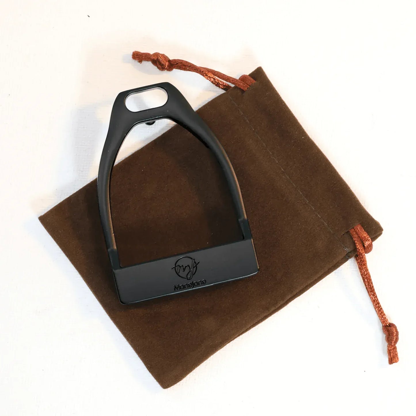 Mane Jane Belt Matte Black Mane Jane- Belt Buckles/Stirrup equestrian team apparel online tack store mobile tack store custom farm apparel custom show stable clothing equestrian lifestyle horse show clothing riding clothes Mane Jane- Belt Buckles/Stirrup horses equestrian tack store