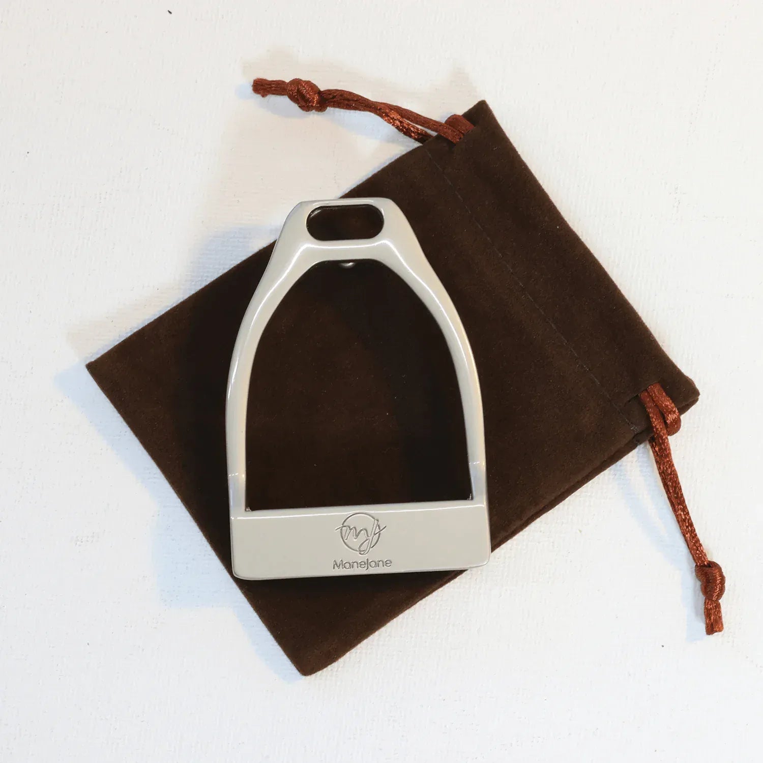 Mane Jane Belt Matte Silver Mane Jane- Belt Buckles/Stirrup equestrian team apparel online tack store mobile tack store custom farm apparel custom show stable clothing equestrian lifestyle horse show clothing riding clothes Mane Jane- Belt Buckles/Stirrup horses equestrian tack store