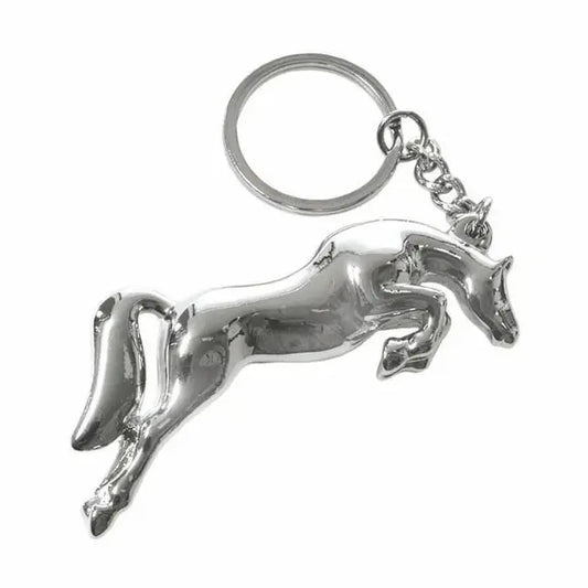 Kelly and Company key chain Kelly and Company- Keychain 3D Jumping Horse Solid Metal equestrian team apparel online tack store mobile tack store custom farm apparel custom show stable clothing equestrian lifestyle horse show clothing riding clothes Kelly and Company- Keychain 3D Jumping Horse Solid Metal horses equestrian tack store