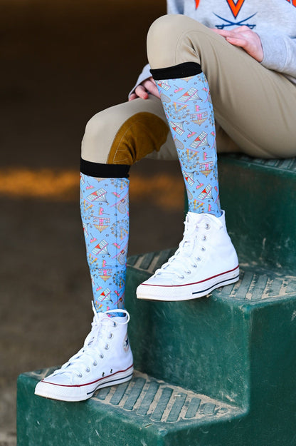 dreamers & schemers Boot Sock Dreamers & Schemers- Carnies equestrian team apparel online tack store mobile tack store custom farm apparel custom show stable clothing equestrian lifestyle horse show clothing riding clothes horses equestrian tack store