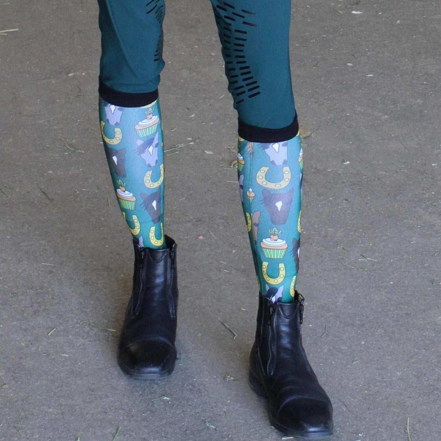 Dreamers & Schemers Socks Dreamers & Schemers- Carrot Cake (Youth) equestrian team apparel online tack store mobile tack store custom farm apparel custom show stable clothing equestrian lifestyle horse show clothing riding clothes Dreamers & Schemers- Carrot Cake (Youth) horses equestrian tack store