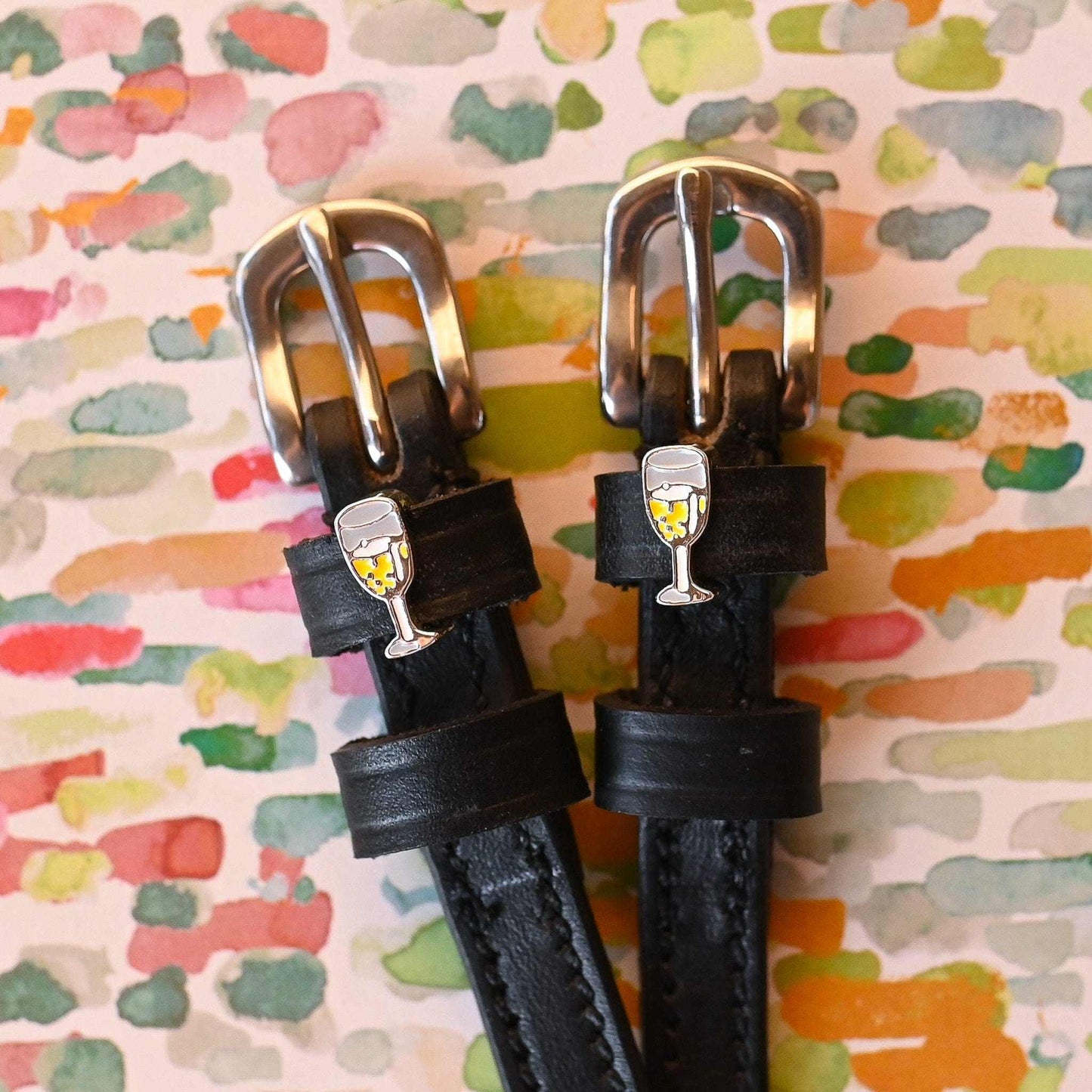 ManeJane Black Spur Straps Spur Straps- Champagne equestrian team apparel online tack store mobile tack store custom farm apparel custom show stable clothing equestrian lifestyle horse show clothing riding clothes Spur Straps- Champagne horses equestrian tack store