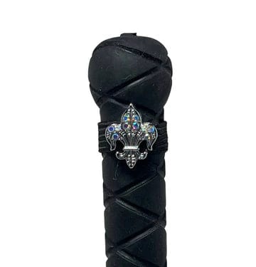 DBC Accessory Fleur De Lis DBC- Crop Charm equestrian team apparel online tack store mobile tack store custom farm apparel custom show stable clothing equestrian lifestyle horse show clothing riding clothes horses equestrian tack store