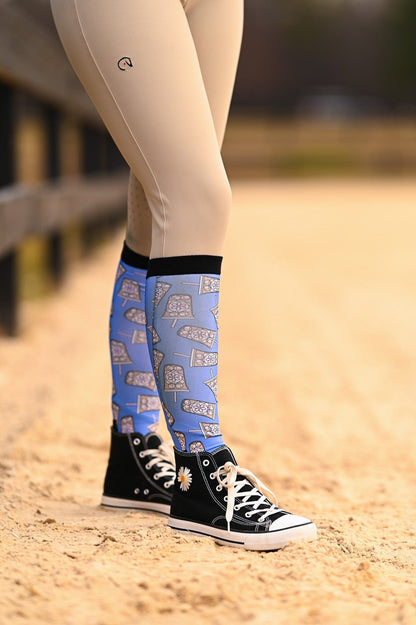 dreamers & schemers Boot Sock Dreamers & Schemers- Cold Brew equestrian team apparel online tack store mobile tack store custom farm apparel custom show stable clothing equestrian lifestyle horse show clothing riding clothes horses equestrian tack store