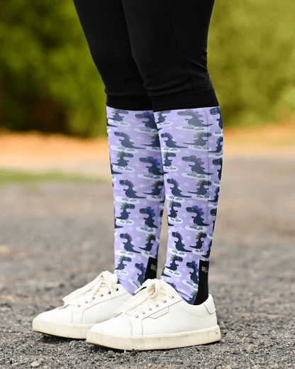 dreamers & schemers Boot Socks Dreamers & Schemers- Dino-skate equestrian team apparel online tack store mobile tack store custom farm apparel custom show stable clothing equestrian lifestyle horse show clothing riding clothes Dreamers & Schemers- Dino-skate horses equestrian tack store