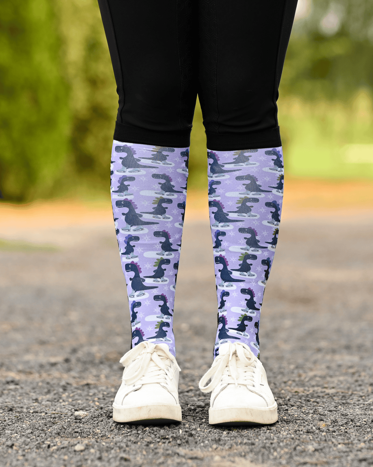 dreamers & schemers Boot Socks Dreamers & Schemers- Dino-skate equestrian team apparel online tack store mobile tack store custom farm apparel custom show stable clothing equestrian lifestyle horse show clothing riding clothes Dreamers & Schemers- Dino-skate horses equestrian tack store