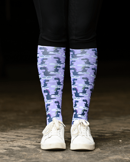 dreamers & schemers Boot Socks Dreamers & Schemers- Dino-skate equestrian team apparel online tack store mobile tack store custom farm apparel custom show stable clothing equestrian lifestyle horse show clothing riding clothes Dreamers & Schemers- Dino-skate horses equestrian tack store