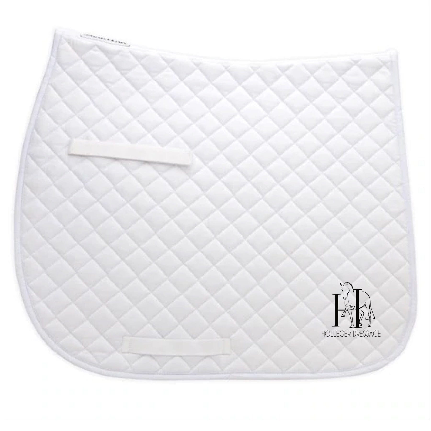 Equestrian Team Apparel Holleger Dressage- Dressage Saddle Pad equestrian team apparel online tack store mobile tack store custom farm apparel custom show stable clothing equestrian lifestyle horse show clothing riding clothes horses equestrian tack store