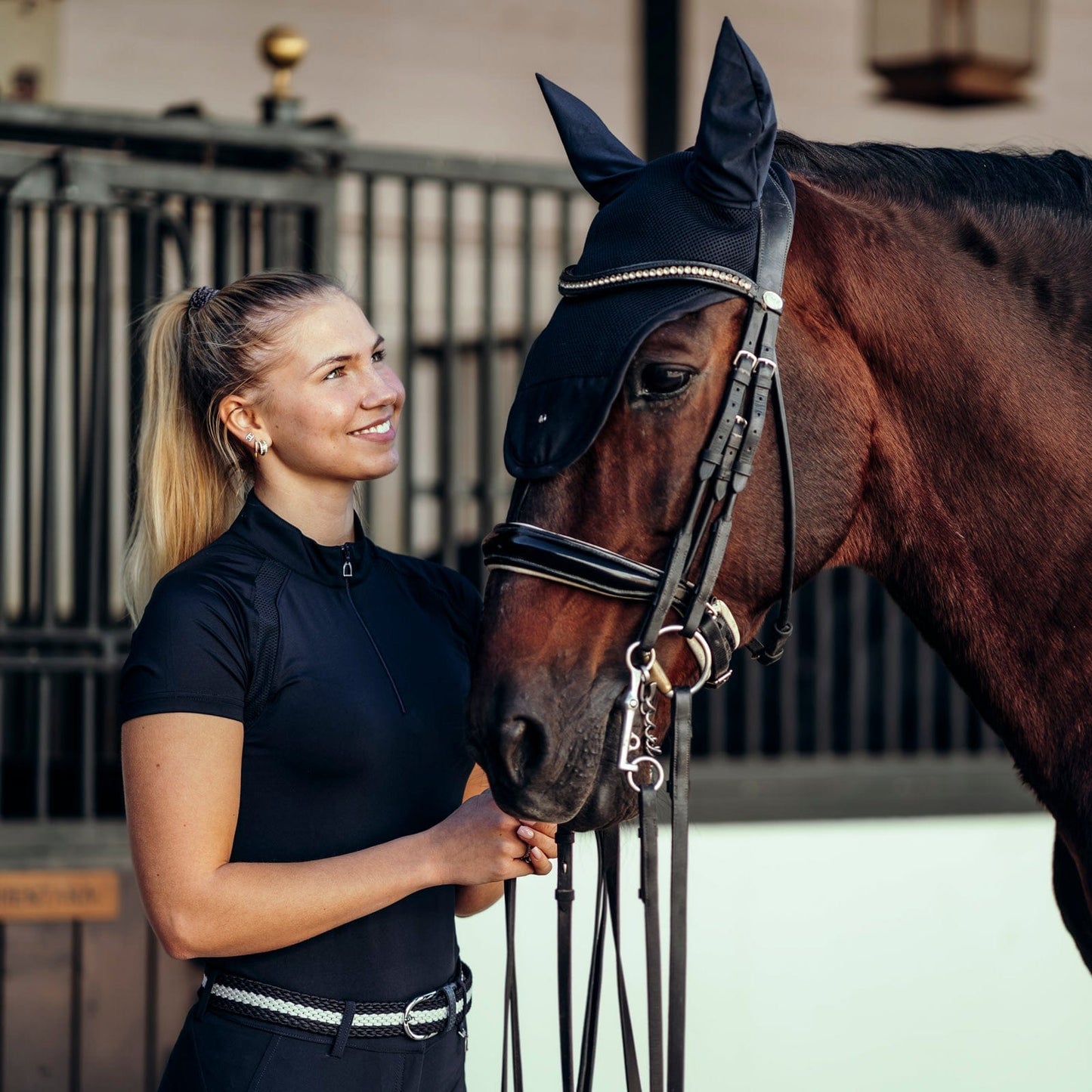 Horze Shirt Horze- Mia Training Polo SS equestrian team apparel online tack store mobile tack store custom farm apparel custom show stable clothing equestrian lifestyle horse show clothing riding clothes horses equestrian tack store