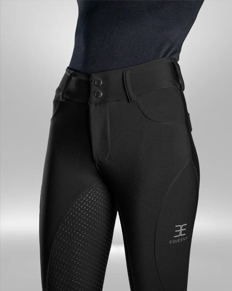 Equestly Women's pants S / Charcoal Black Equestly- ECO Breeches equestrian team apparel online tack store mobile tack store custom farm apparel custom show stable clothing equestrian lifestyle horse show clothing riding clothes horses equestrian tack store