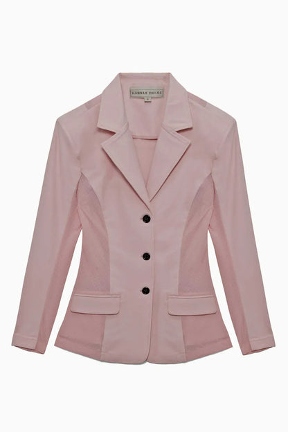Hannah Childs Misted Rose / XXS Hannah Childs- Classica Show Coat (Mesh) equestrian team apparel online tack store mobile tack store custom farm apparel custom show stable clothing equestrian lifestyle horse show clothing riding clothes Hannah Childs- Classica Show Coat (Mesh) horses equestrian tack store