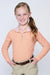 EIS Youth Shirt Sweet Peach/Butterfly EIS- Sun Shirts Youth Small 4-6 equestrian team apparel online tack store mobile tack store custom farm apparel custom show stable clothing equestrian lifestyle horse show clothing riding clothes ETA Kids Equestrian Fashion | EIS Sun Shirts horses equestrian tack store