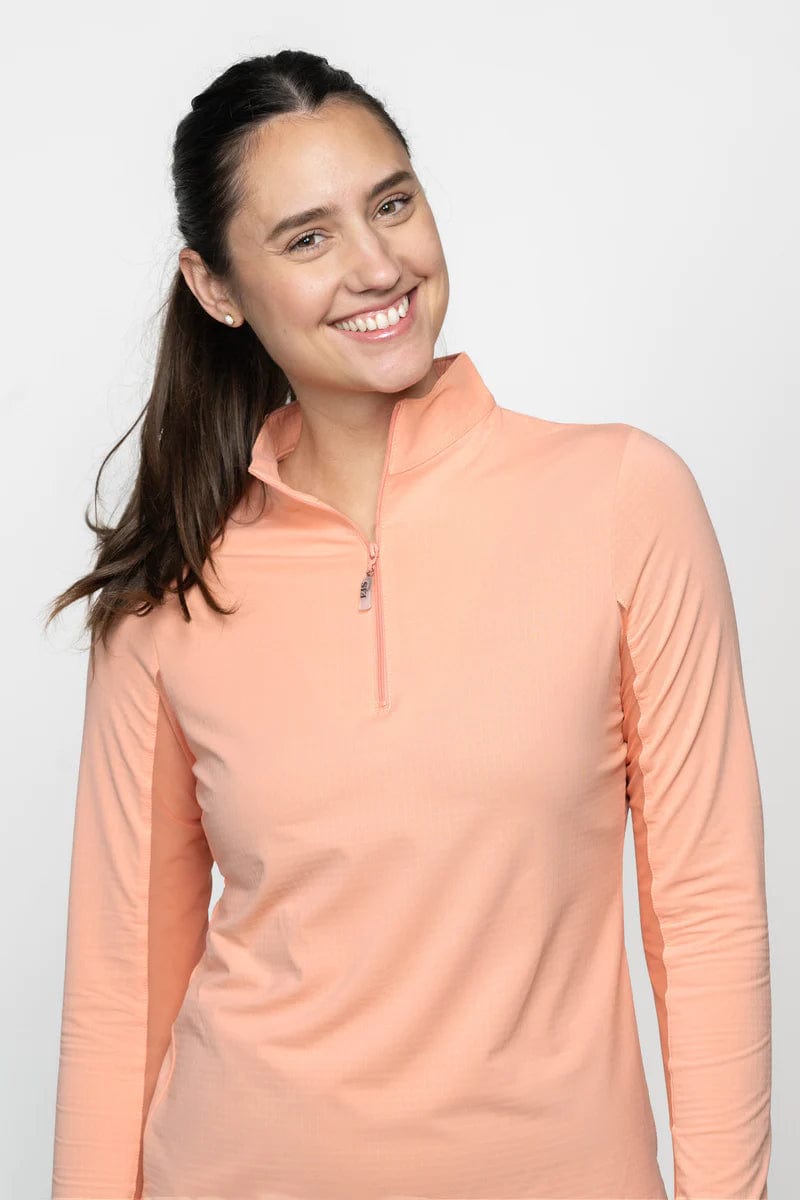 EIS Custom Team Shirts Sweet Peach EIS- Sunshirts XS equestrian team apparel online tack store mobile tack store custom farm apparel custom show stable clothing equestrian lifestyle horse show clothing riding clothes horses equestrian tack store