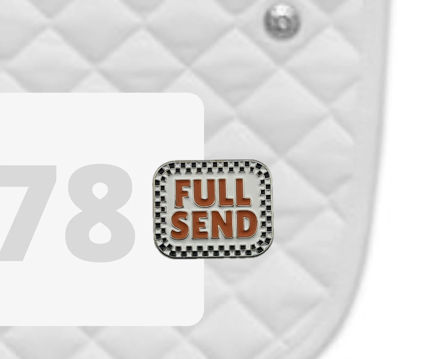 DBC Full Send DBC- Number Pin Charms equestrian team apparel online tack store mobile tack store custom farm apparel custom show stable clothing equestrian lifestyle horse show clothing riding clothes DBC- Number Pin Charms horses equestrian tack store
