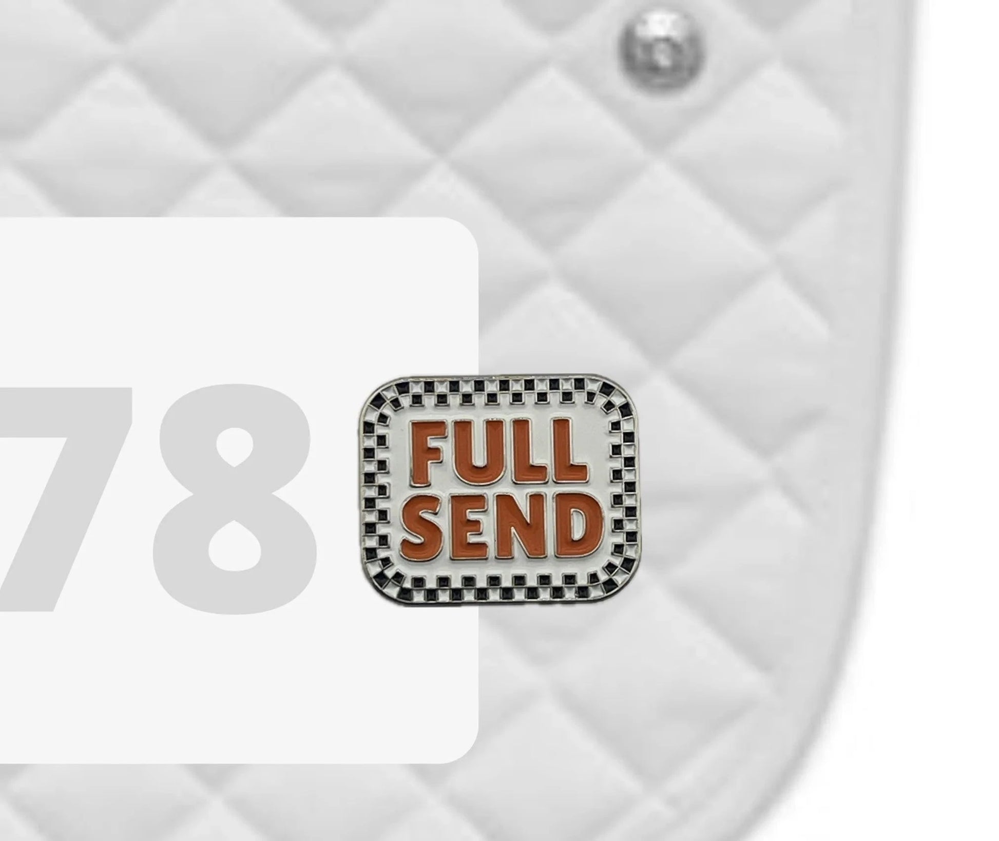 DBC Full Send DBC- Number Pin Charms equestrian team apparel online tack store mobile tack store custom farm apparel custom show stable clothing equestrian lifestyle horse show clothing riding clothes DBC- Number Pin Charms horses equestrian tack store