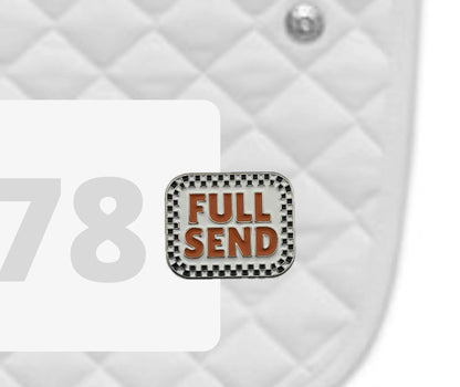DBC Full Send DBC- Number Pin Charms equestrian team apparel online tack store mobile tack store custom farm apparel custom show stable clothing equestrian lifestyle horse show clothing riding clothes DBC- Number Pin Charms horses equestrian tack store