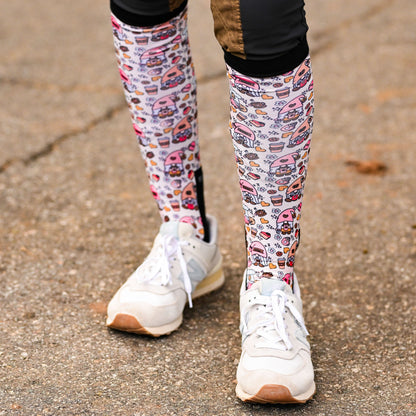 dreamers & schemers Boot Sock Dreamers & Schemers- Gnome Sweet Gnome equestrian team apparel online tack store mobile tack store custom farm apparel custom show stable clothing equestrian lifestyle horse show clothing riding clothes Unicorns & Fluffy Clouds Horse Riding  Boot Socks horses equestrian tack store